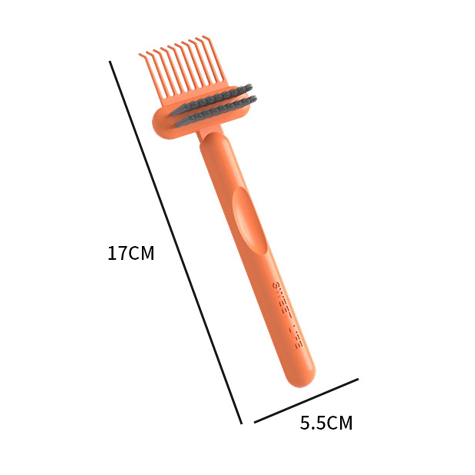 Cheers US 2 in 1 Hair Brush Cleaning Tool Comb Cleaning Brush Comb
